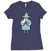 wizard pizza Ladies Fitted T-Shirt