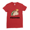 Best Friends Tacos Ladies Fitted T-Shirt
