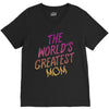 The World's Greatest Mom V-Neck Tee