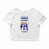 One Night Only Donna And The Dynamos Crop Top