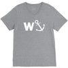 w anchor funny pub joke V-Neck Tee