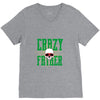 father crazy V-Neck Tee