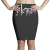 silencer logo Pencil Skirts