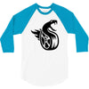 fangs dragon 3/4 Sleeve Shirt