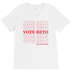 Vote Beto V-Neck Tee