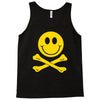 smiley pirate skull and crossbones Tank Top