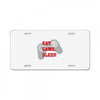 Eat Game Sleep License Plate