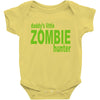 daddy's little zombie hunter Baby Bodysuit