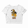 link the mask Crop Top