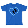 Baby Boy with Heart Any Name Customized Toddler T-shirt