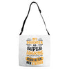My Daughter Is Super Awesome Her Stepdad Adjustable Strap Totes