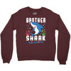 brother shark doo doo doo family matching Crewneck Sweatshirt