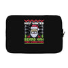 most wanted beard man this christmas Laptop sleeve