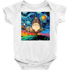 Totoro Van Gogh Parody Baby Bodysuit