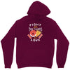 fight for the things you love pizza donuts Unisex Hoodie