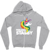 feeling stabby Zipper Hoodie