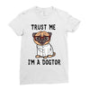 trust me i'm a dogtor Ladies Fitted T-Shirt