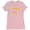 man of steel Ladies Fitted T-Shirt