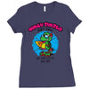 surly turtle surf shop Ladies Fitted T-Shirt