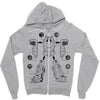 assemble megazord Zipper Hoodie