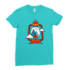 camping (2) Ladies Fitted T-Shirt