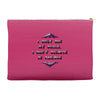 i only see my goals Accessory Pouches