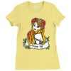 poison ivy tattoo Ladies Fitted T-Shirt