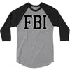 fbi humor 3/4 Sleeve Shirt