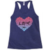 love (4) Racerback Tank