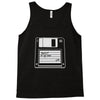 retro floppy Tank Top