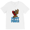 puppy power V-Neck Tee