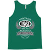 vintage quality without compromise 1961 aged to perfection Tank Top