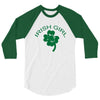 irish girl 3/4 Sleeve Shirt