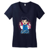 respect Women's V-Neck T-Shirt