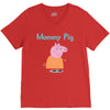 peppa pig mommy pig V-Neck Tee