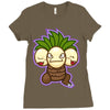 psychic frond Ladies Fitted T-Shirt