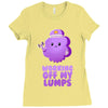 working off my lumps Ladies Fitted T-Shirt
