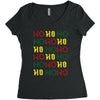 ho ho ho Women's Triblend Scoop T-shirt