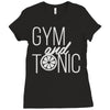 gym and tonic Ladies Fitted T-Shirt