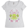 Merry Cthulhu Christmas Ugly Cool T shirts Women's Triblend Scoop T-shirt