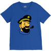 captain haddock tintin cartoon comic V-Neck Tee
