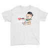 Cute Baby Painter's Mom Love Youth Tee