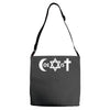 uomo coexist u2 band rock bono musica Adjustable Strap Totes