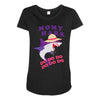 Mommy Shark -Shark Do Do Do Maternity Scoop Neck T-shirt
