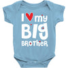 I Love My Big Brother Baby Bodysuit
