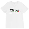 chicana with rose V-Neck Tee