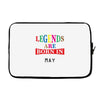legends are born may Laptop sleeve