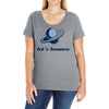 lets bounce Ladies Curvy T-Shirt