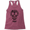 loco coco skul Racerback Tank
