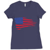 united states of america Ladies Fitted T-Shirt